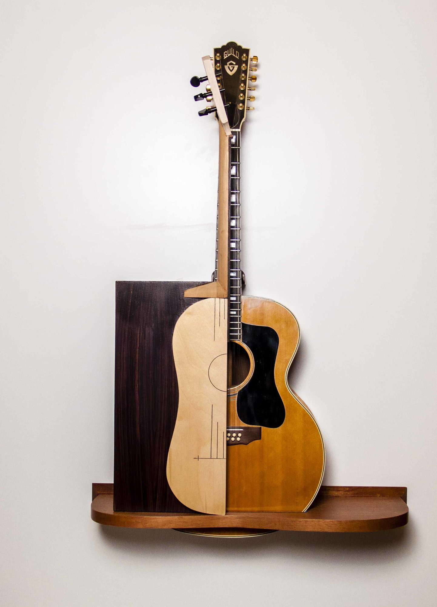 Wall Hung Guitar Stand