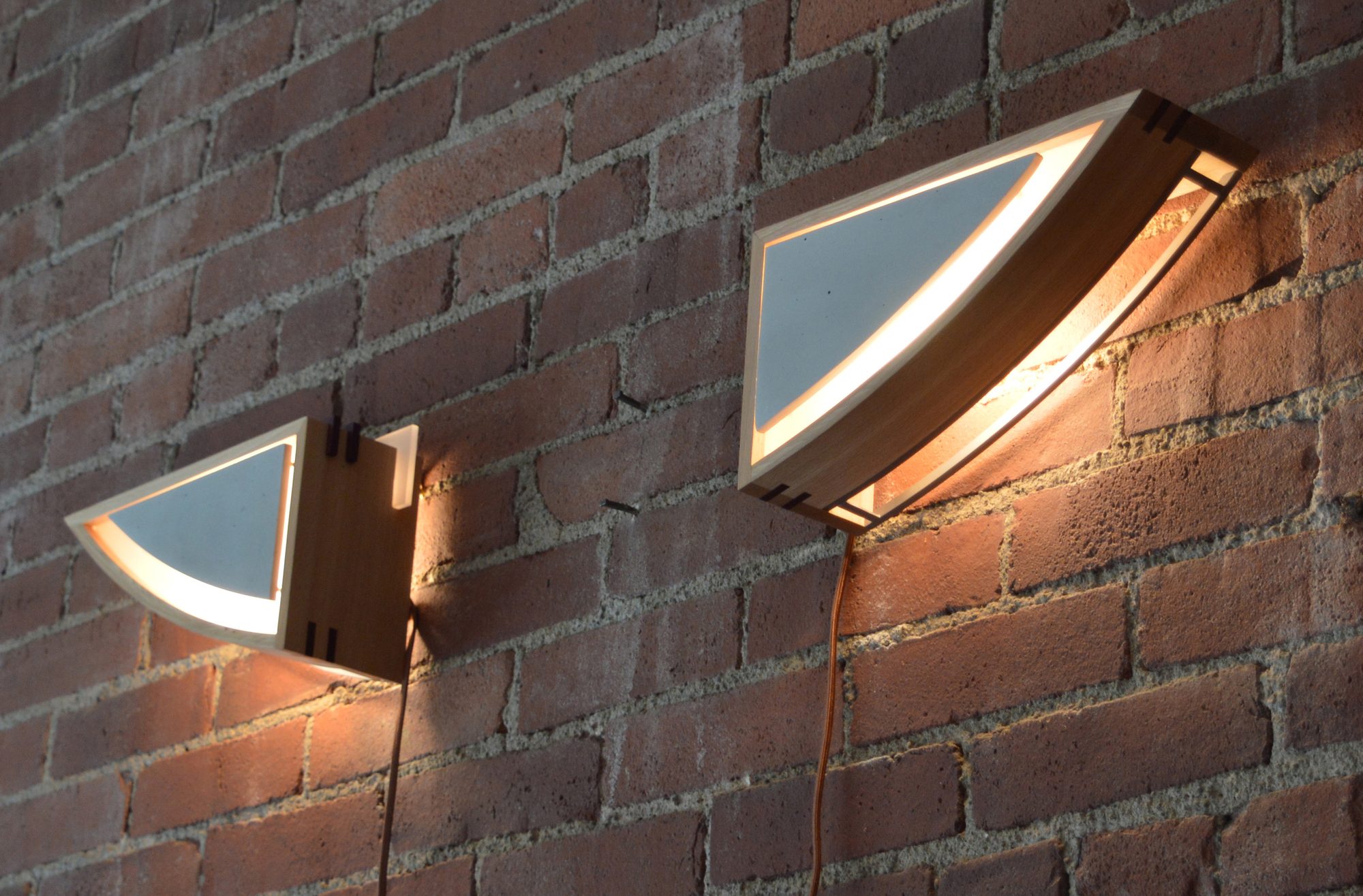 Mirrored Sconces