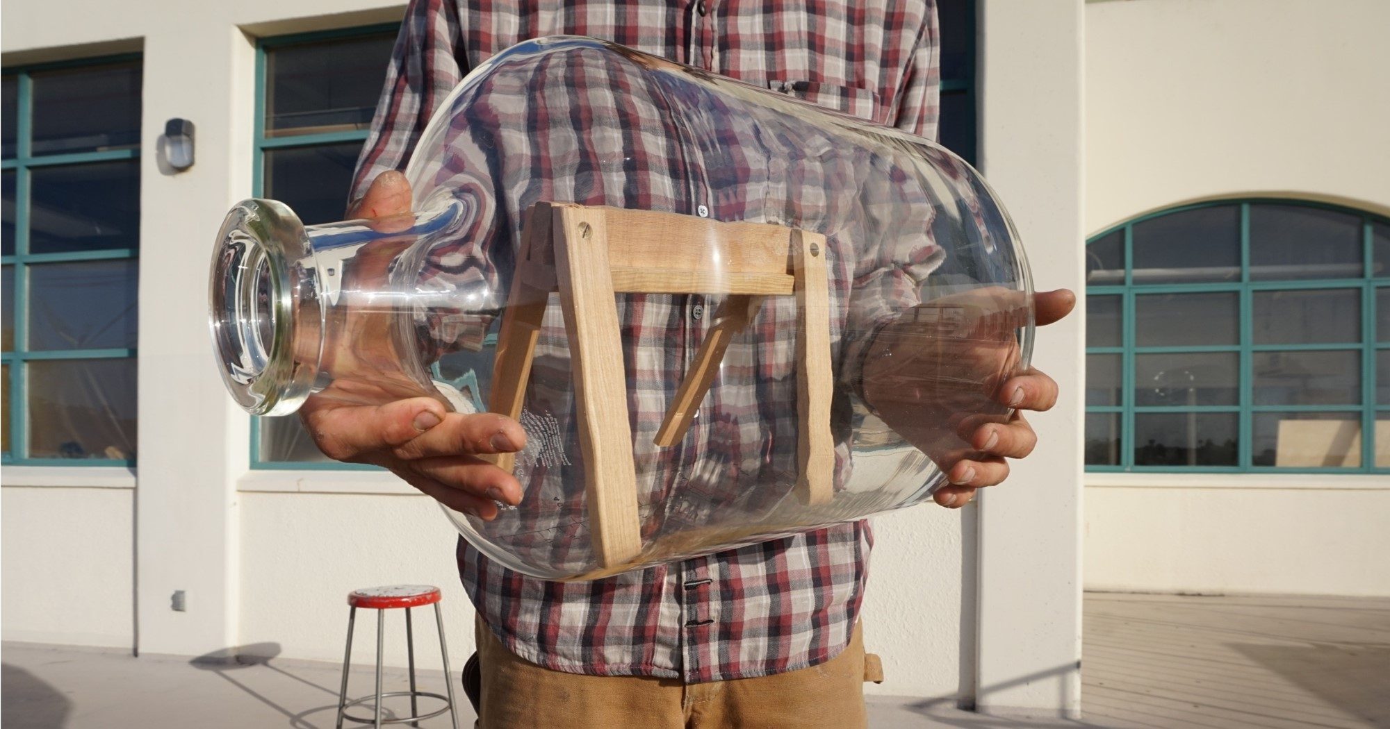 Sawhorse In a Bottle