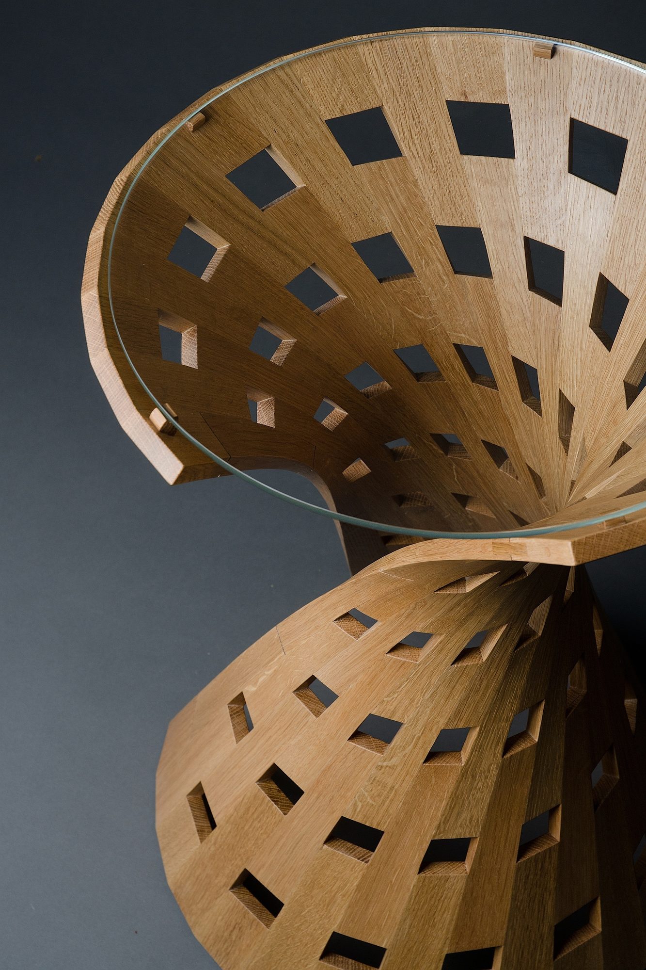 Coopered Twist Table