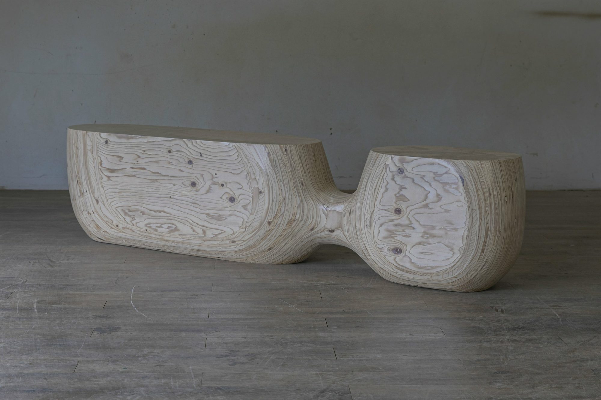 Carved & Shaped PlywoodBench