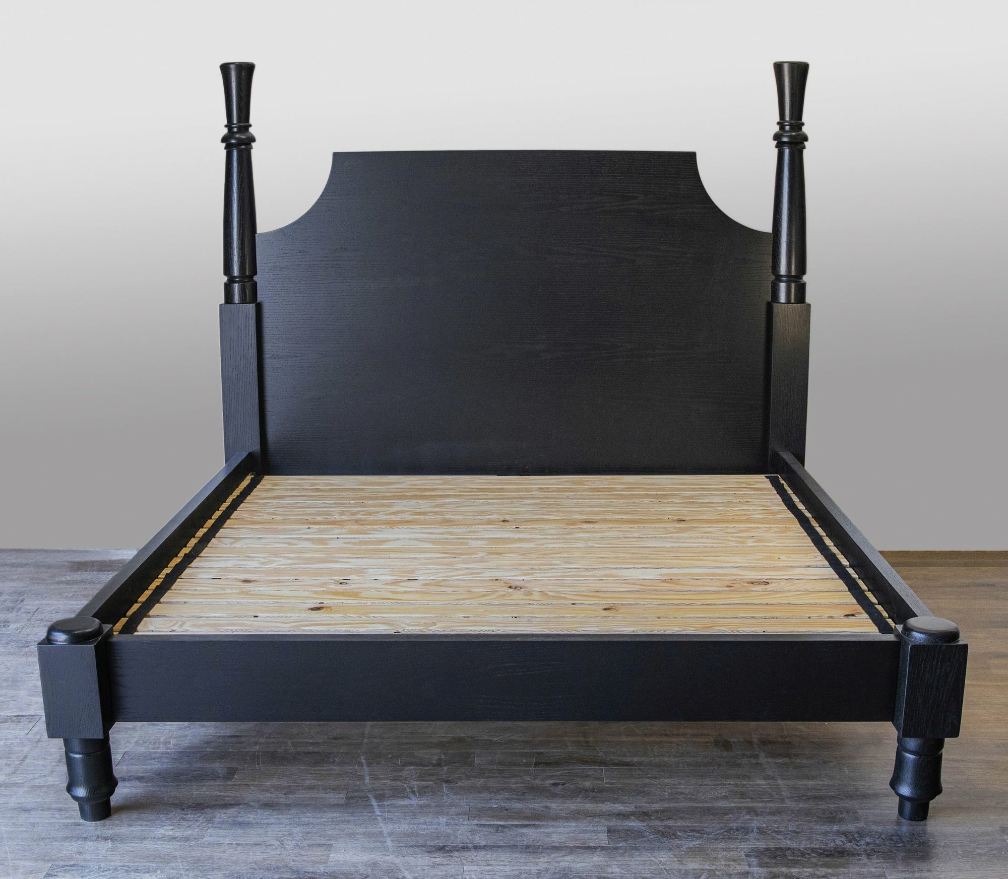 Custom White Oak Bed