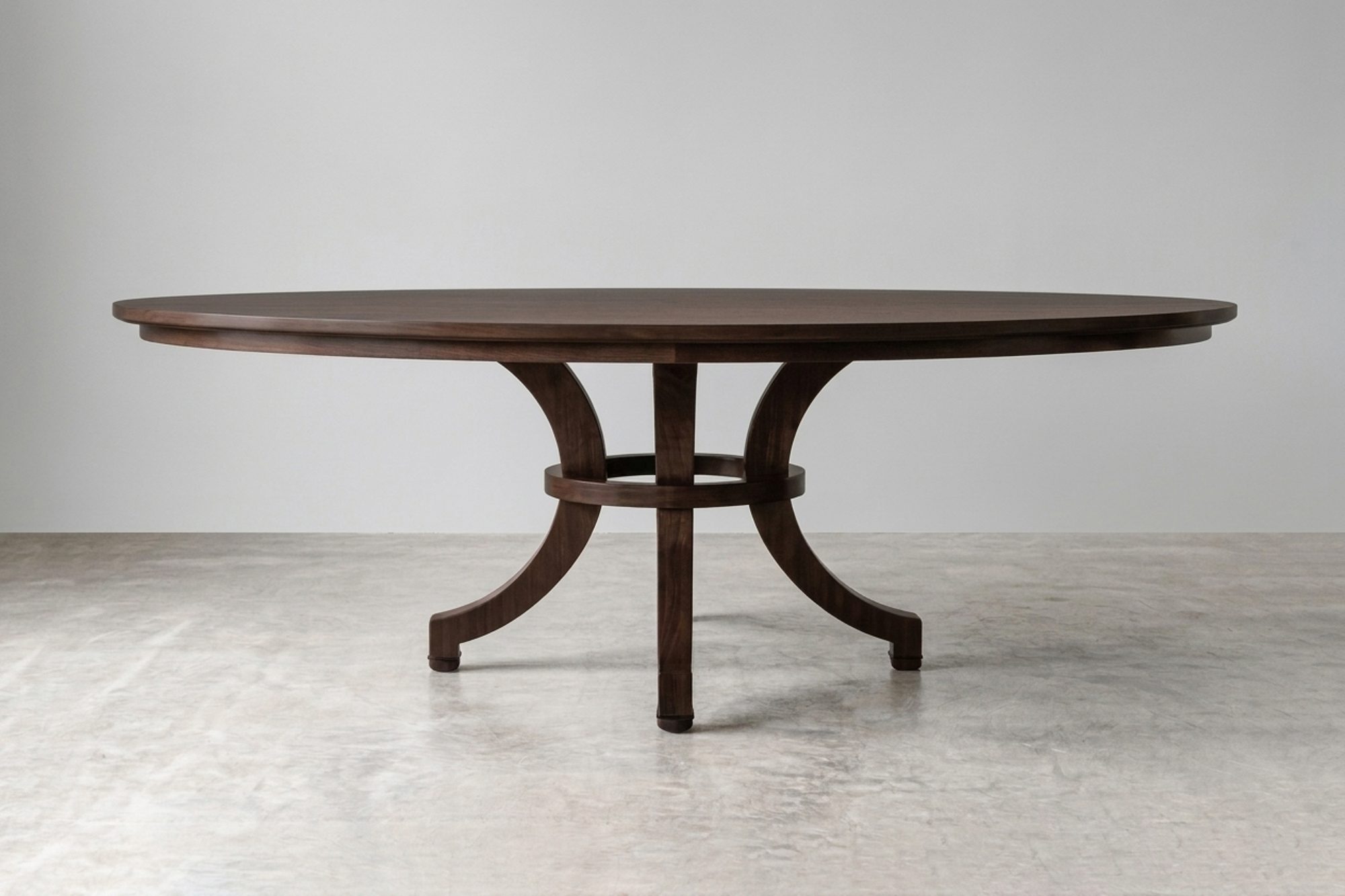 Mid-Century Style Mahogany Custom Table