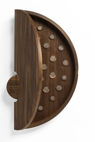 Halala Relic ||Walnut, Brass 2016 ||Diminutions 24″x 12″x 5″
