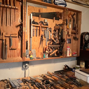 Cabinet of Assorted Tools