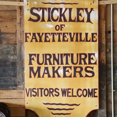 Stickley Museum Sign Old