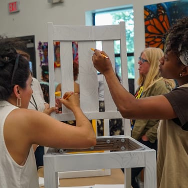 The Story of Design Chair in progress
