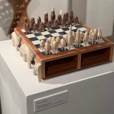 Katie Hudnall Moon Chess Set
