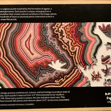 Orbicular Geode Puzzle Back