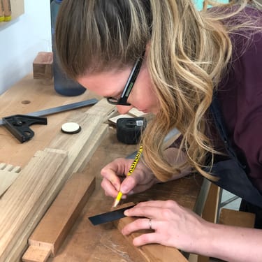 CWS Student measuring