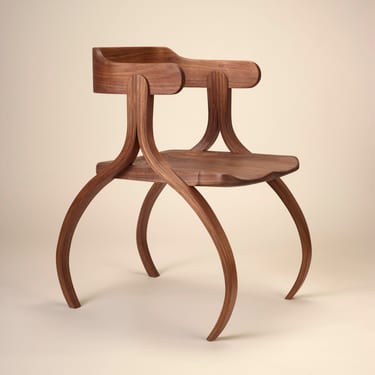 HCC 2015 Stephen Blanton chair1 31 Tx21 Wx25 D walnut