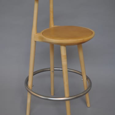 UA Little Rock Dudley Meadows beech stool