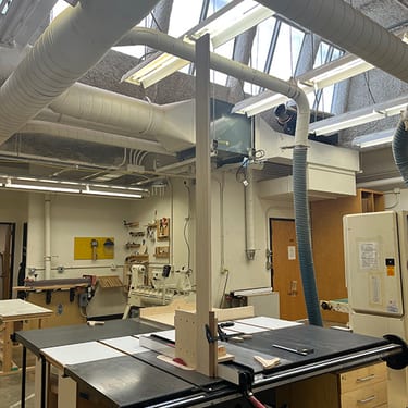 UWM Woodshop Machine Shop