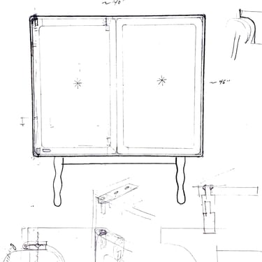 Foran Cabinet Perspective Drawing Cabinet 3