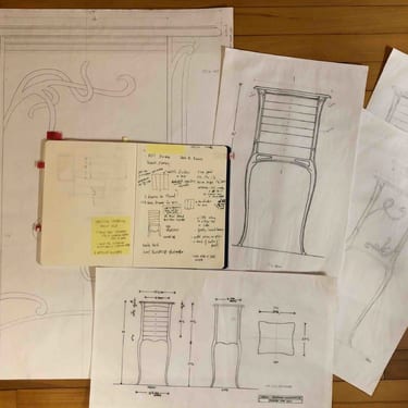 Sharon Mehrman Thread Chest sketches