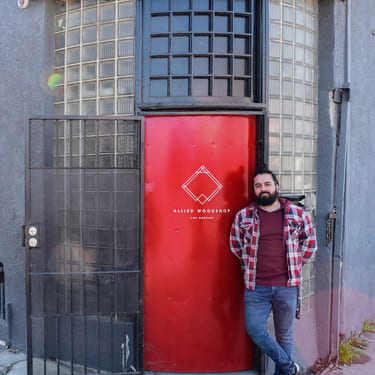 Front Door at Allied Woodshop with Martin Hernandez