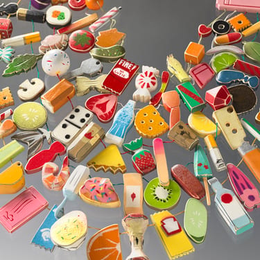 Courtesy of Smithsonian American Art Museum Morgan Hill Smörgåsbord Necklace detail