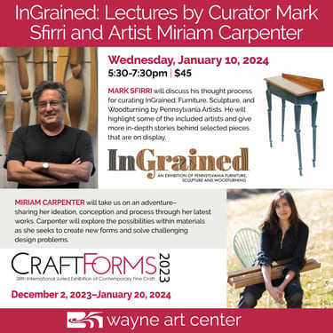 InGrained Lecture Flyer