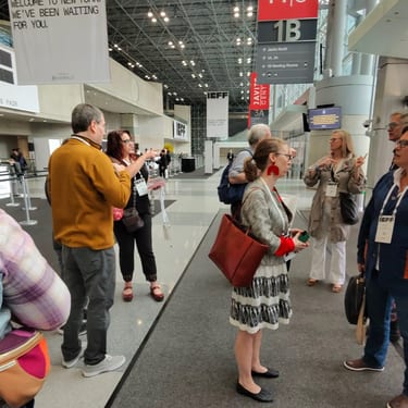 ICFF arrival