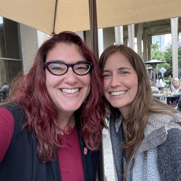 Pam Robinson and Steffi Dotson