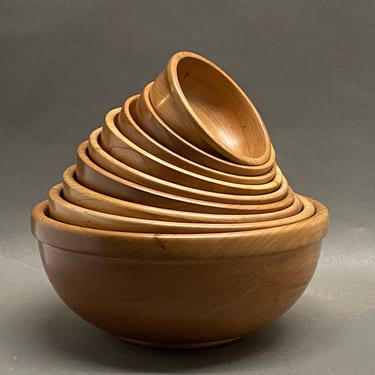 John Kelsey Nine cherry bowls 2023