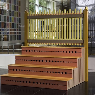 Public seating for Madison Museum of Contemporary Art Stoop