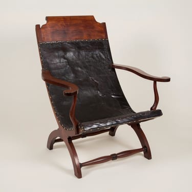 Campeche chair; ca. 1815
