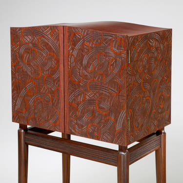 Cabinet on Stand (detail)