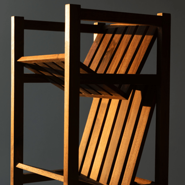 Eric Paulin Display Rack, detail