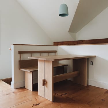 Meg Trestle Table & Dining Bench