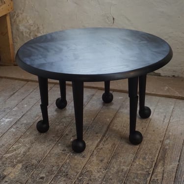 Ebonized low table