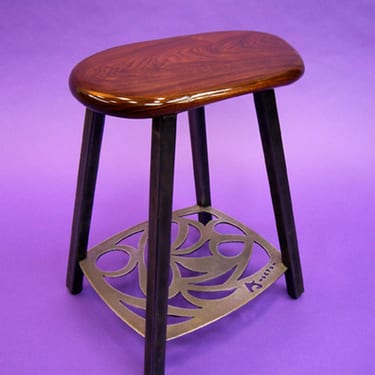 Black Walnut Low Stool