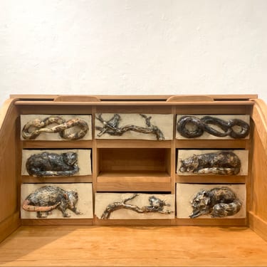 Rolltop Desk - Interior