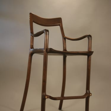 Walnut Barstool