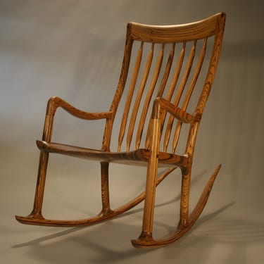 Zebrawood Rocker