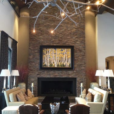 9' newGROWTH Chandelier in Aspen
