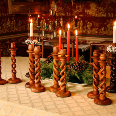 Barley Twist Candlesticks