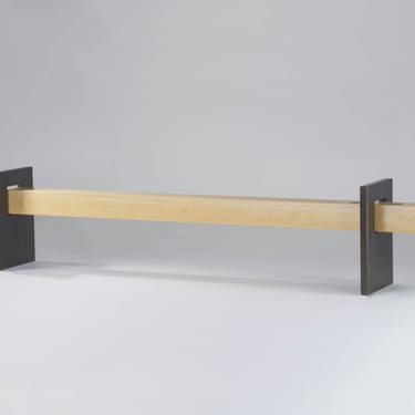INDOOR HITCHING POST BENCH