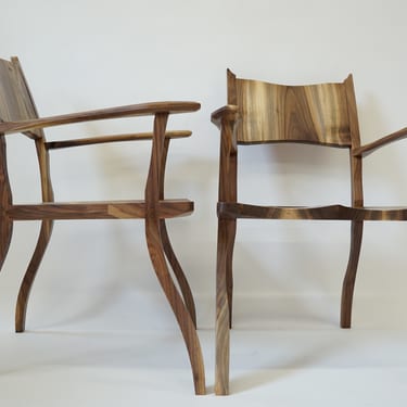 Walnut Occasional Chairs
