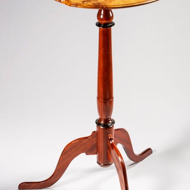 Bloodwood candlestick table