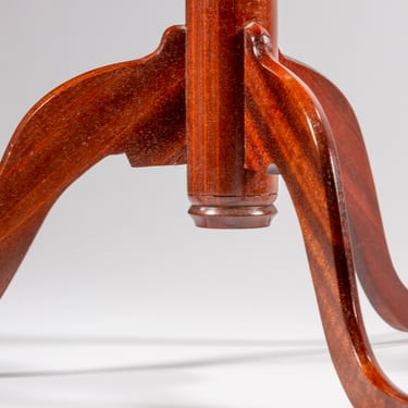 Bloodwood candlestick table