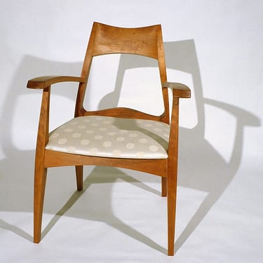 Cherry arm chair