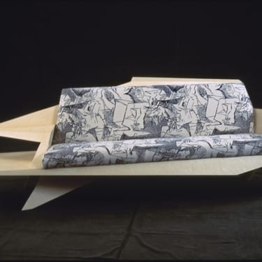 Origami couch front