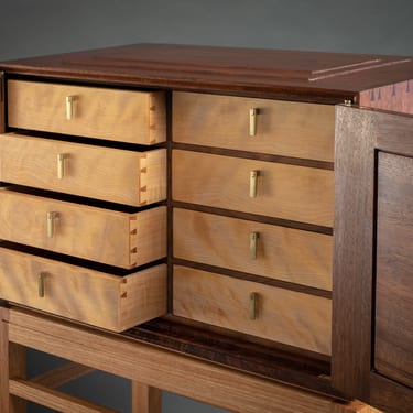 "Cabinet on Stand" Detail