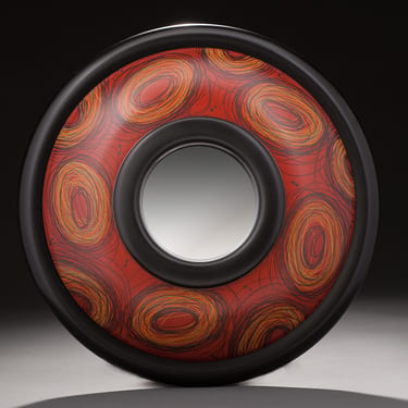 Red Oculus Mirror