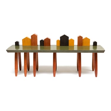 LOAM Marketing Row House Bench