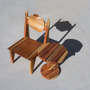Chair 1 and Side Table Too