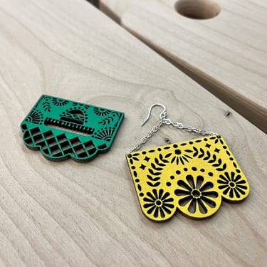 Papel Picado Earrings