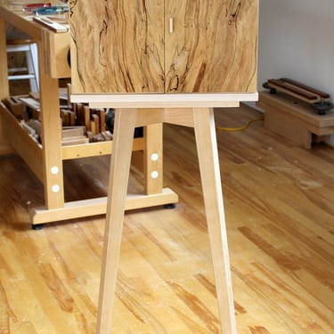 Spalted Maple Cabinet