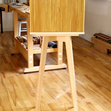 Tambour Display Cabinet